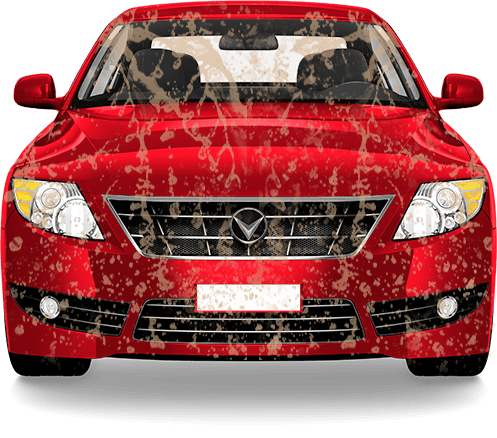 Car before washing